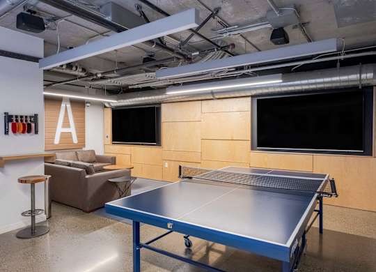 Ping Pong Table at Axle, Washington 