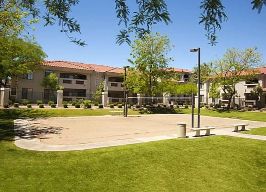 general courtyard area