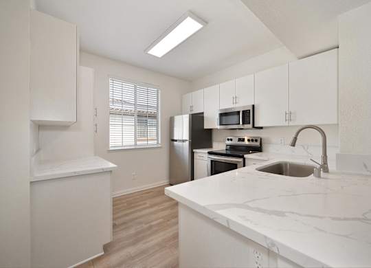 Living room at The Missions at Rio Vista Apartments