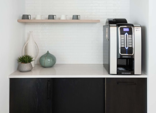 Coffee bar at PARK40, Broomfield