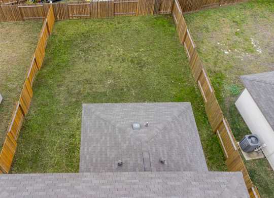 Aerial Backyard View at The Village at Caney Mills, Conroe, TX, 77303