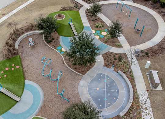 Drone View at The Village at Caney Mills, Conroe, TX, 77303