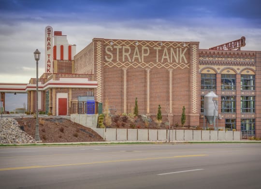 Strap Tank Building  at Embold, Lehi, Utah