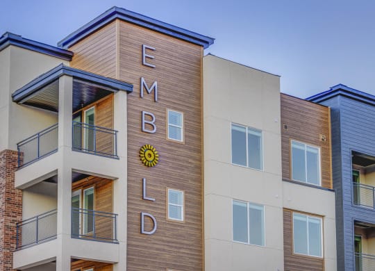 Exterior of Embold with signage  at Embold, Lehi, UT
