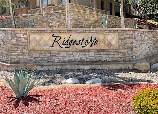 Sign  at Ridgestone, California