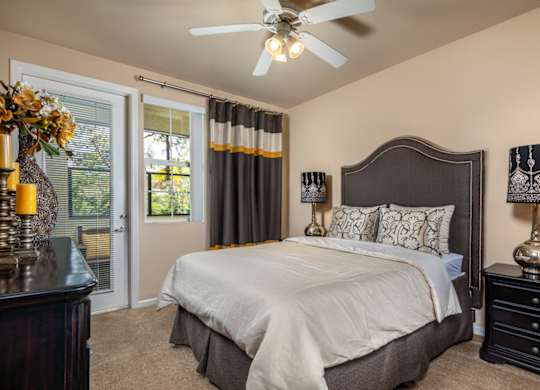 Bedroom decor  at Ridgestone, Lake Elsinore, CA, 92532