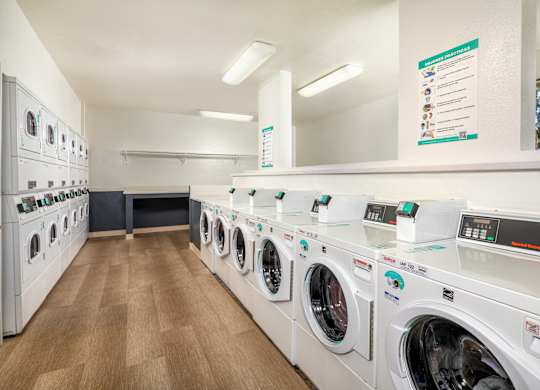 Laundry Facility at Shadowridge Woodbend Apartments