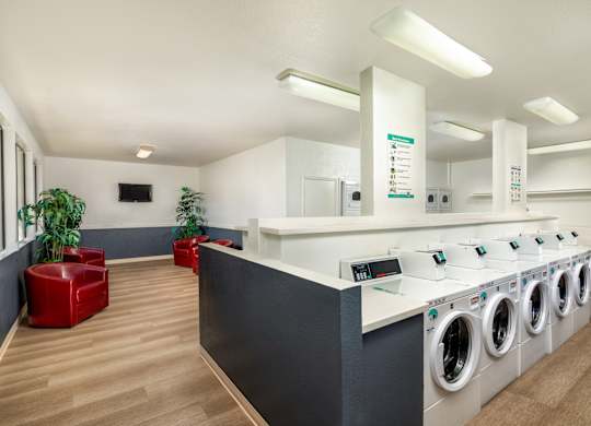 Laundry Facility at Shadowridge Woodbend Apartments