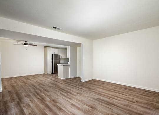 living room at Shadowridge Woodbend Apartments
