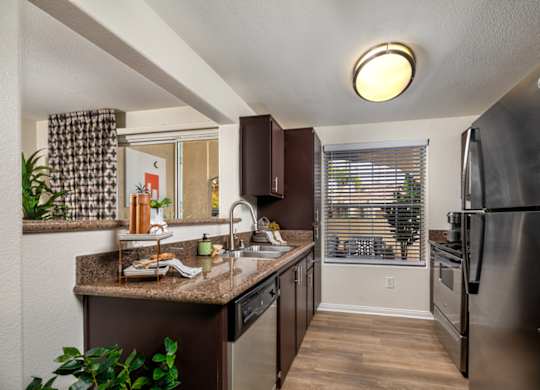 Kitchen at Tuscany Ridge Apartments