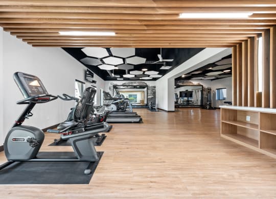 Fitness Center with treadmills at La Privada North Scottsdale