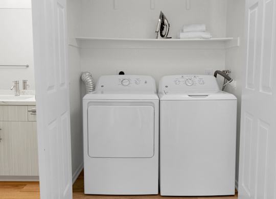 Washer and Dryer at Legacy Apartment Homes, San Diego, California