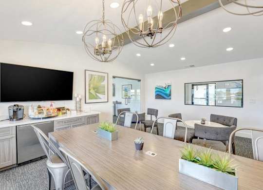 Upgraded Light Fittings at Altair, California
