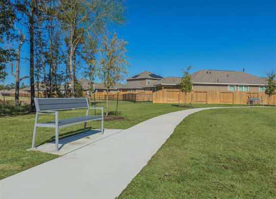 Walking Path at The Village at Granger Pines, Conroe, 77302