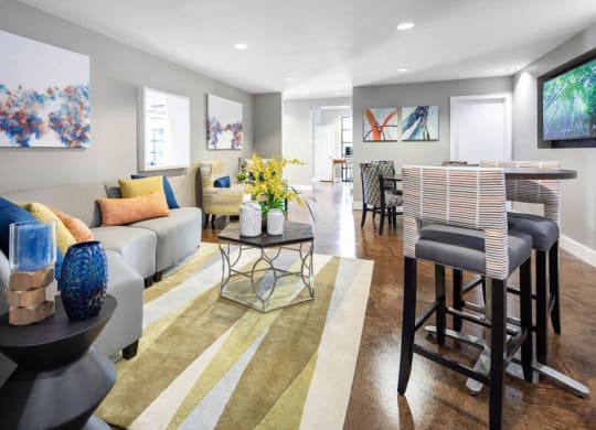 Bright Living Room at Solara, Sanford, Florida