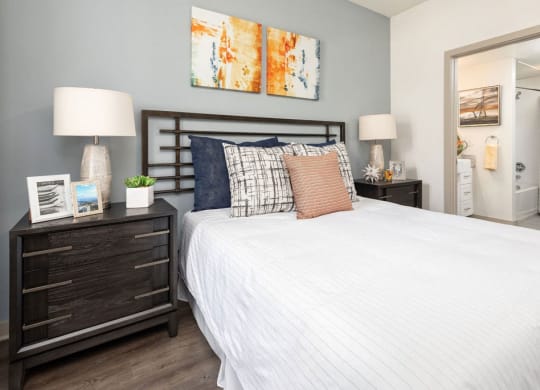 Bedroom with Bed at Solara, Florida