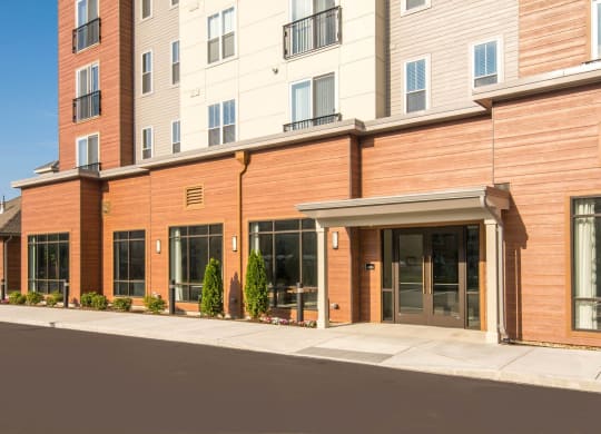 the building where the hotel is located