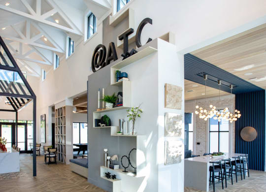 the lobby of the ace hotel
