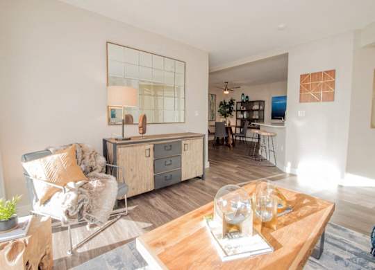 Beautiful Living Room at The Arden, Gresham, OR