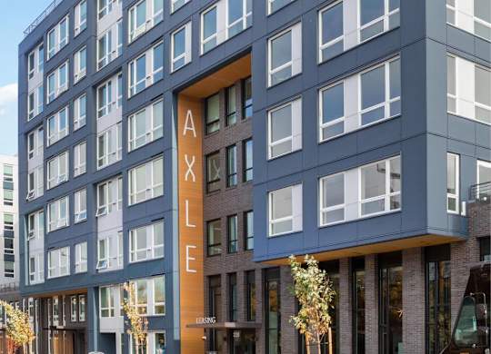 Building Exterior at Axle, Seattle 
