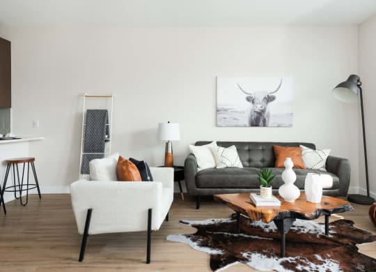 Living room at PARK40, Broomfield, Colorado