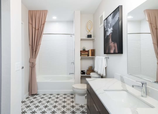 Deep soaking tubs at PARK40, Broomfield