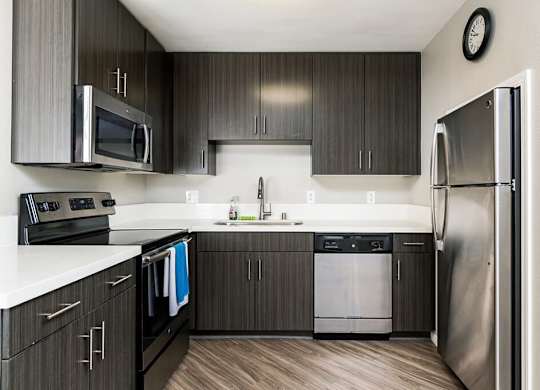 Renovated Kitchen at Village Square, California