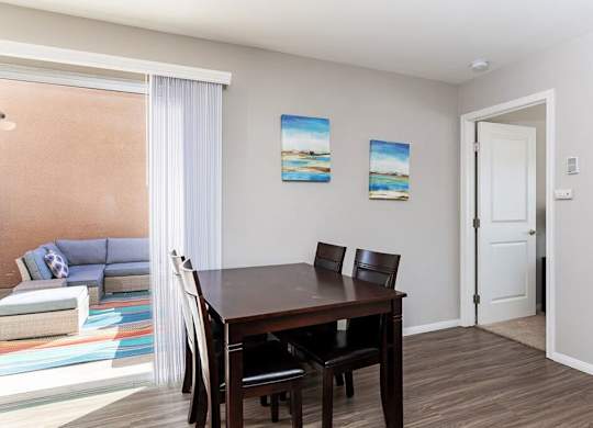Dining Area at Village Square, La Jolla