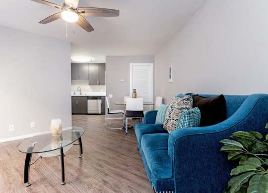 Spacious Living Room at Village Square, La Jolla, 92037