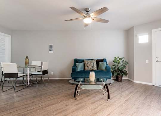 Spacious Living Room at Village Square, California, 92037