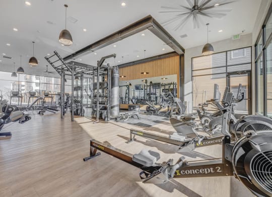 Spacious 1750 sf. Fitness Center