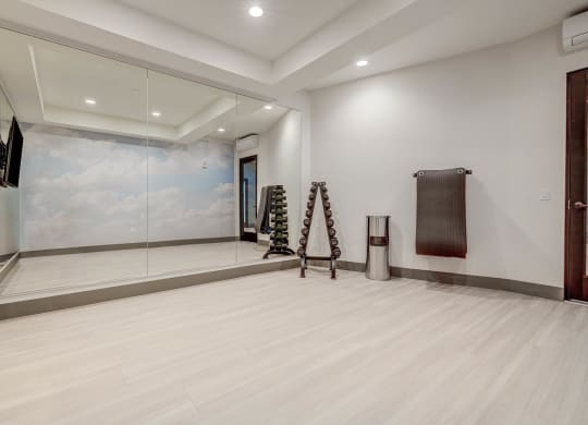 Yoga and Pilates room