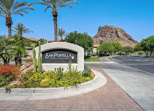 San Portella, Tempe, AZ, Entrance