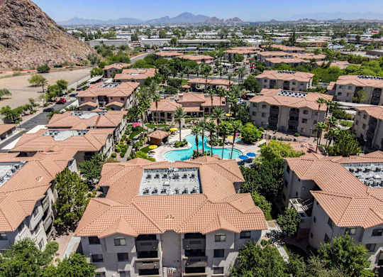 San Portella, Tempe, AZ, Aerial View