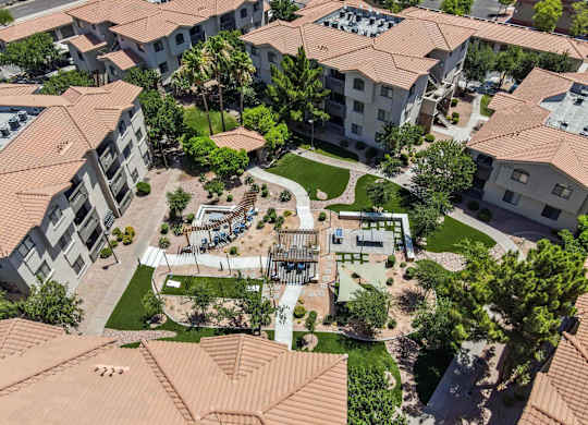 San Portella, Tempe, AZ, Aerial View