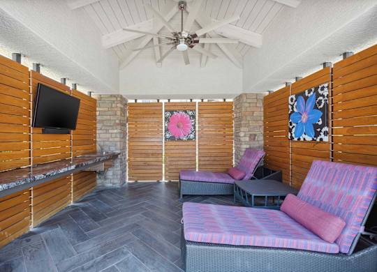 San Portella, Tempe, AZ, Private Cabanas