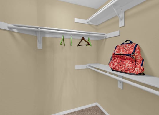 Closet at Terra Vista Apartments