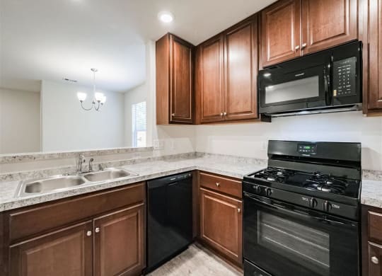 All Electric Kitchen at The Village at Caney Mills, Conroe, TX, 77303
