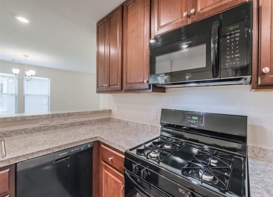 Black Appliances at The Village at Caney Mills, Texas, 77303