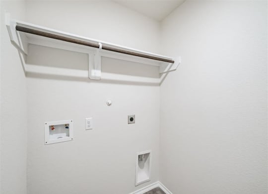 Generous Walk-In Closets With Shelving at The Village at Caney Mills, Texas
