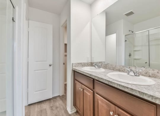 Modern Bathroom Fittings at The Village at Caney Mills, Conroe, TX