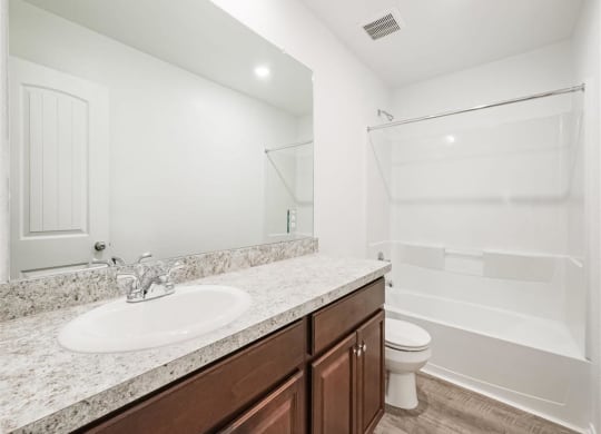 Bathroom With Bathtub at The Village at Caney Mills, Conroe, 77303