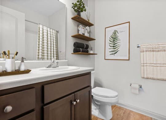 Bathroom in Townhome