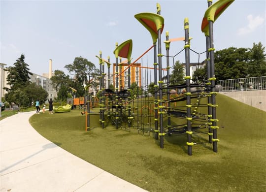 a childrens playground is shown in a file photo.