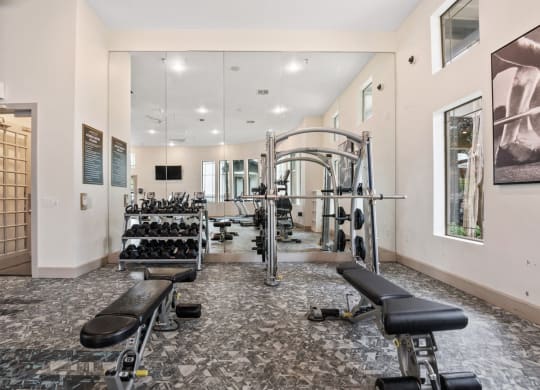 Strength equipment at Mission Gate, Texas, 75024