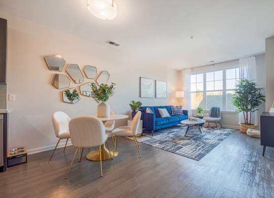 Open Living Area at The Heights at Glen Mills in Glen Mills, PA 19342