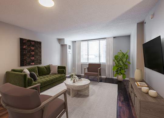 High-Ceilings at 15 Bank Apartments in White Plains, NY 10606