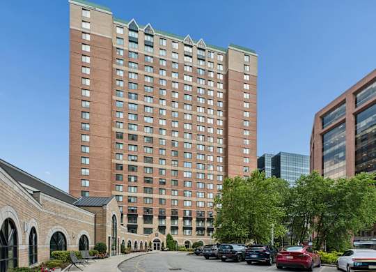 Exterior of 15 Bank Apartments in White Plains, NY 10606