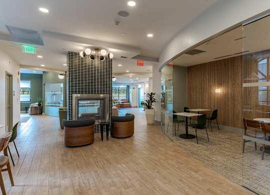 Renovated Clubhouse at 15 Bank Apartments in White Plains, NY 10606