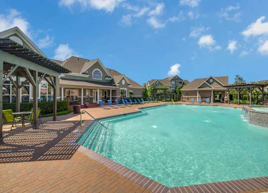 Sparkling Pool at Carrington at Barker Cypress in Cypress, TX 77433